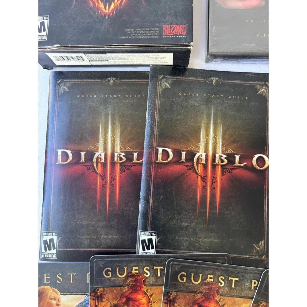 Diablo III Collector's Edition Box‎ Set Incomplete